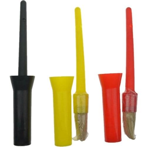 2019 NEW random colors Horse Plastic Hoof Oil Brush with Cap Tough-1 Hoof Dressing Applicator 30g