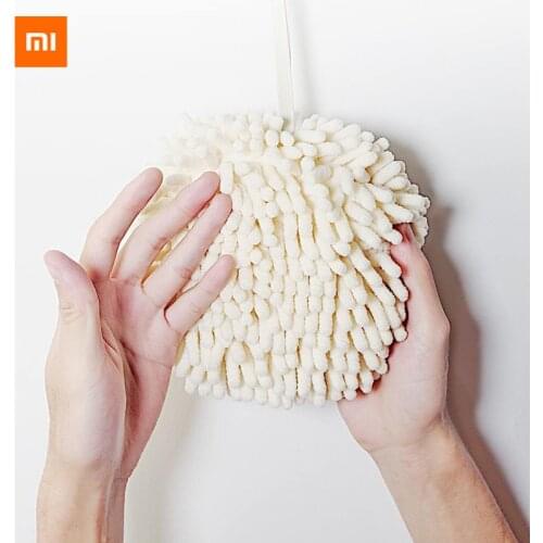 Xiaomi Mi Hand Towel Ball Super Absorbent Fast Drying Soft To The Touch Prevent Bacterial Growth Mijia Home