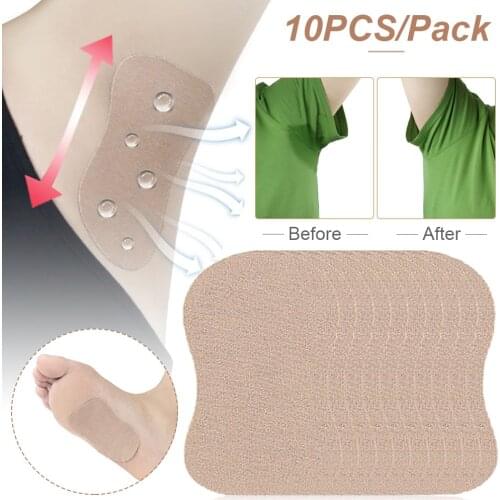 Underarm Sweat Pads Washable Armpit Sweat Absorbing Guards Dress Sweat Perspiration Pads Shield Shoulder Absorbent Deodorant Pad