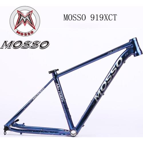 MOSSO 919XC/919XCT 29er MTB Bike Frame QR or Thru Axle Frame135xQR or 142x12 BB68 Bicycle Frame