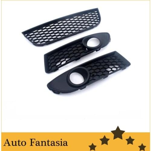 Sporty Honey Comb Lower Grille Set for Volkswagen Polo 9N3-free shipping