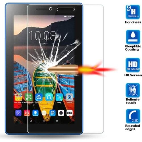 Tab3 7.0"inch 710F Tempered Glass Screen Protector For Lenovo Tab 3 7.0 710 Essential Tab3 TB3 710F 710L 710i Protective Glass