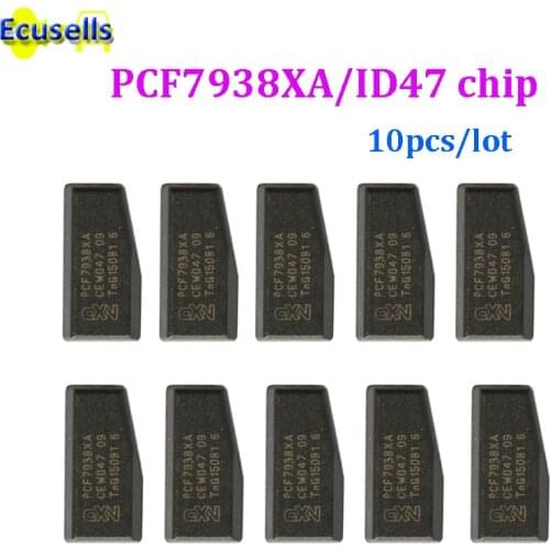 10pcs/lot Blank virgin auto transponder chip PCF7938 PCF7938XA ID47 chip for Honda