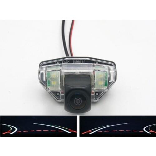 1080P Fisheye Trajectory Tracks Car Rear view Camera for Honda CRV 2007 2008 2009 2010 New Fit (hatchback) 2008 2009 2010 2011