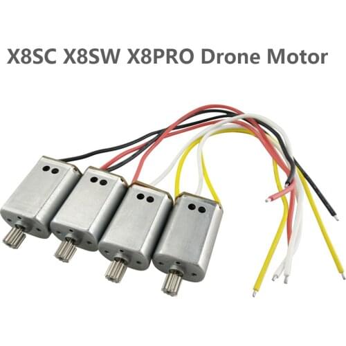 4PCS Motor Engine Spare Part for SYMA X8SC X8SW X8PRO Drone Quadcopter Motor Spare Part Motor A B Accessory