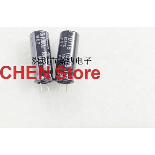50PCS NEW RUBYCON MCZ 16V1000UF 8X20MM electrolytic capacitor mcz 1000uf 16v Ultra low ESR motherboard 1000uF/16V