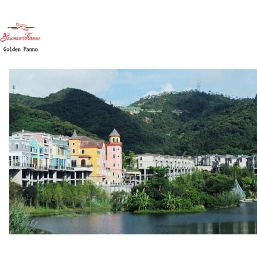 Golden panno,Full,DIY Diamond Embroidery,5D,Diamond Painting,Cross Stitch,3D,Diamond,Needlework,Scenic,nature,landscape,mosaic