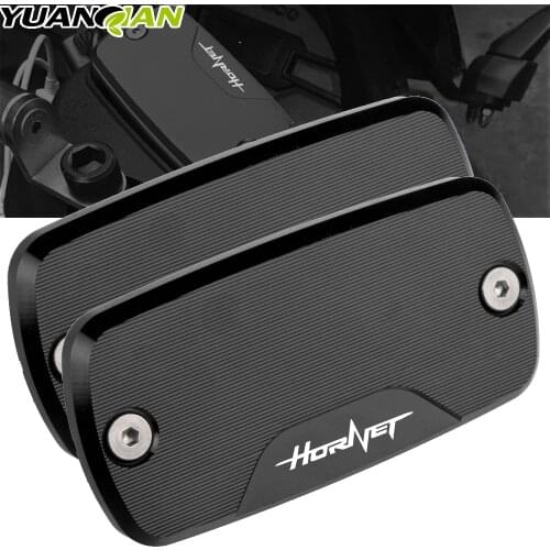 Aluminum Front Fluid Reservoir Cap For Honda Hornet 900 Hornet 600 CB600F CB 600F 1998-2014 Motorcycle brake accessories Hornet