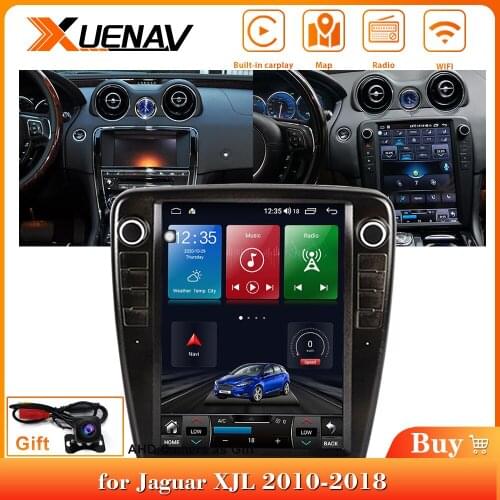 2 Din GPS Navigation Player Head Unit auto Car Player For Jaguar XJL 2010-2018 With 4+64G Multimedia Radio Stereo car radio