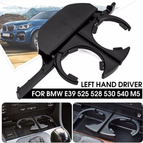 Car Dash Mounted Console Cup Holder Front Left/Right Retractable Drinks Holder for BMW E39 525i 530i 540i M5