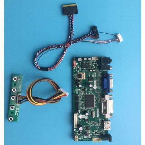 Kit for B140XTN03.7 LCD VGA Screen Panel 40pin M.NT68676 DVI HDMI AUO Display LED DIY 1366X768 Controller board 14"