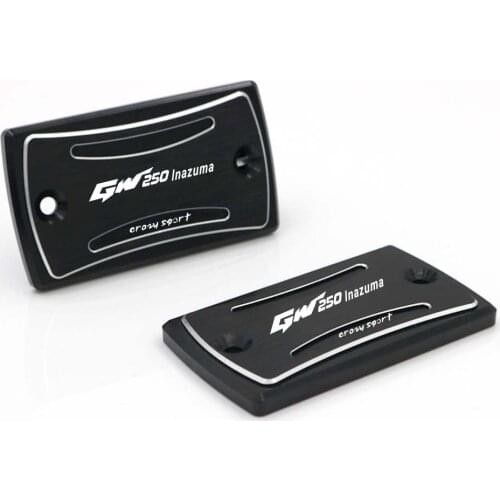 For SUZUKI GW250 Inazuma GW 250 Front Brake/Clutch Fluid Reservoir Cover 2011-2015 2014 Motorcycle Accessories