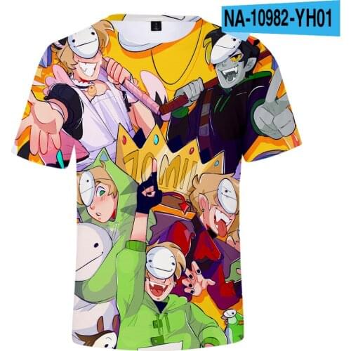 Dreamwastaken 3D Cool Boy Harajuku Short Sleeve Summer T-shirt Women/men/kids Fashion Tee O Neck Kids T Shirt Tracksuits