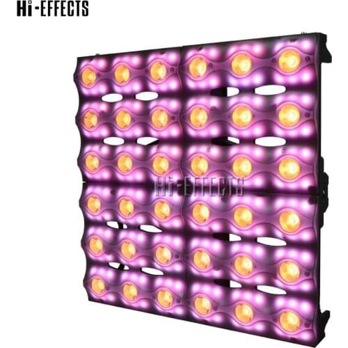 36x3W Matrix Light RGBW 4in1 Color Mixing Dj Light Stage Lighting DMX Point Control for Disco Party TV Show
