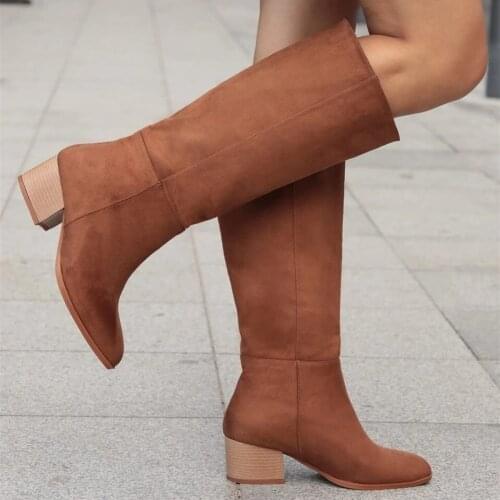 Mio Gusto Brand Sydney, Black Khaki Tan Colors, High-Quality Warm Knee High Women 's Winter Boots , platform boots , women boots , goth , shoes for women 2020