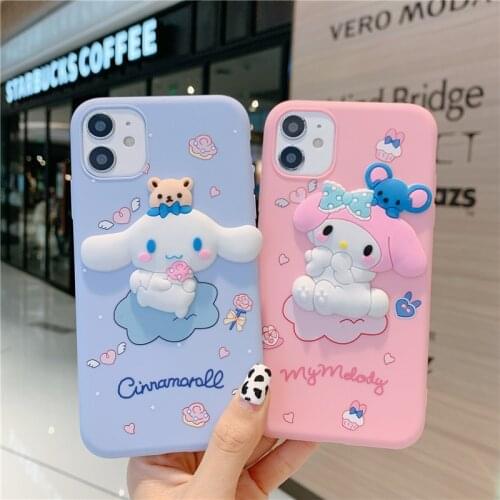 Lovely 3D Cartoon Animal Phone Case For Galaxy A51 A71 A72 52 Cute Dog Soft Silicone Back Cover For Samsung A50 A70 A31 A32 A12