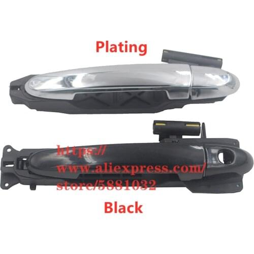 Exterior Door Handle For LIFAN 320 Front Rear Left Right Outer Door Handle/Outside Door Handle