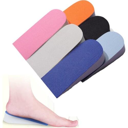 Heightening Insole Invisible Unisex Women Heighten Insert Cushion Pads Lifting Insole Heel Arch Support Foot Care Shoes Cushion