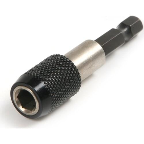 New 1Pcs 1/4 Inch Shank Drill Chuck Adapter for Electric Hammer Chrome Vanadium Steel Quick Change Holder Hex Bit Drill Chuck