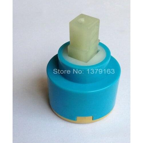 40mm Blue New Ceramic Disc Cartridge Water Mixer Tap Inner Faucet Valve Bathroom Accessory aba502