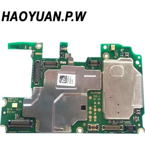 Tested Work Original Unlock Motherboard For Huawei Nova3 Nova 3 PAR-AL00 Mainboard Logic Circuits Electronic Panel Chips