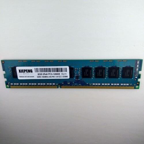 ForIntel Server Board S1200BTL S1200BTLR S1200BTLRM S1200BTS S1200BTSR RAM 8GB DDR3 1333MHz PC3-12800E ECC Unbuffered 4GB Memory