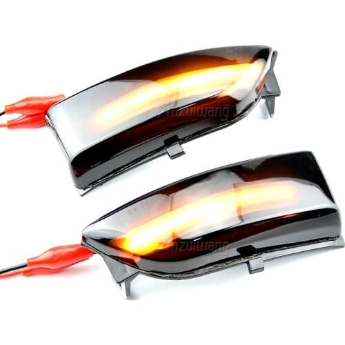 Dynamic Turn Signal Light LED Side Wing Mirror Sequential Indicator Lamp For Ford Everest 2015-2019 Ranger T6 Raptor Wildtrak