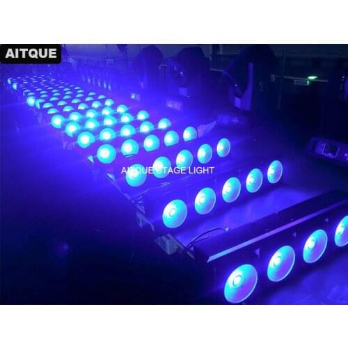 6pcs/flycase Led light matrix 5 eyes 30w stage blinder light 5x30w audience LED matrix cob for sale floodlights lighting