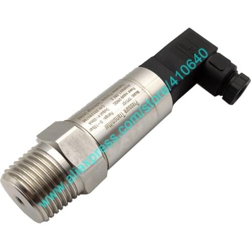 Universal Industrial 4 to 20 mA Output Pressure Transmitter Range 0 to 10 bar DC 24V Power Supply 1% F.S 1/2'' NPT Connection