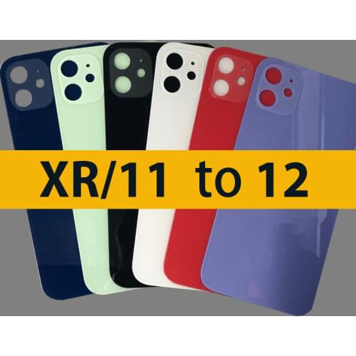 Damaged Glass Replacement For iPhone XR Like 12 With Tools and Glue