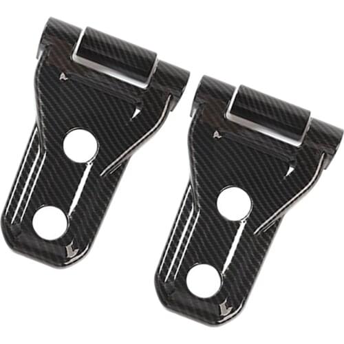 Car Engine Hood Hinge Protector Trim Cover Accessories for Jeep Wrangler JL Gladiator JT 2018-2021