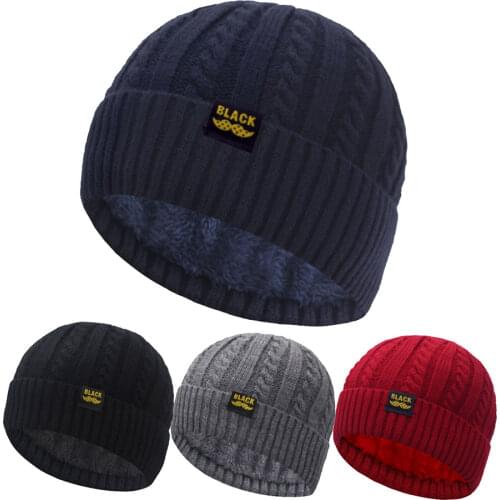 Winter Hats Mens Beanies Knitted Hat For Women Soft Skullies Cap Gorras Bonnet Sport Male Beanie Warm Thick Winter Hat Cap