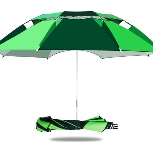 1.8M Outdoor Beach Camping Fishing Umbrella Fold Sun Protection Anti UV Sunshade Waterproof Awning Rain Umbrella X150G