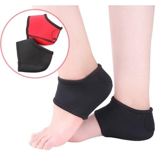 NEWHeel Protector Foot Pain Relieve Heel Sleeve Plantar Wrap Arch Support Spur Pain Sock Feet Ankle Care Support 1 Pair