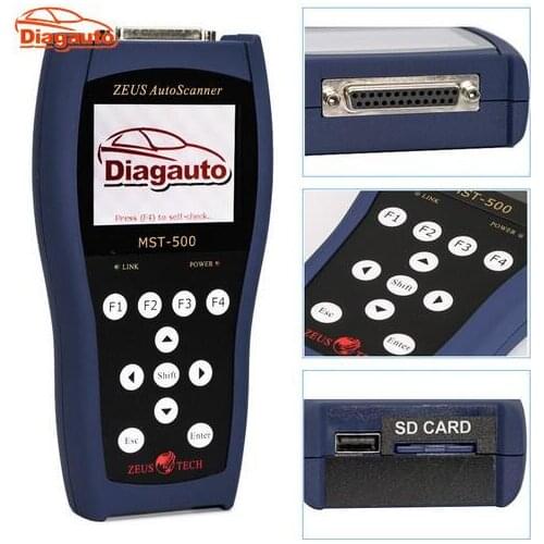 2018 Latest AutoScanner MST 500 MST-500 Master Handheld Motorcycle Diagnostic Scanner Tool Update Online Free Shipping