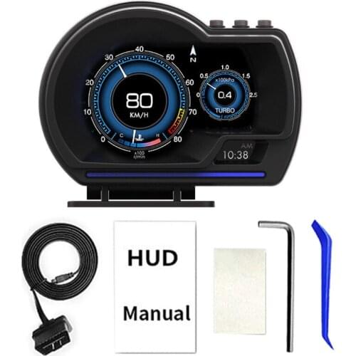 2021 6 HUD OBD2 GPS Head-up Digital Display Monitor