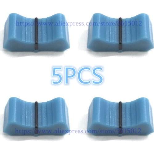 5pcs/lot Mixer fader knob blue color Slider Fader Knobs replace FOR ALLEN & HEATH XONE 1D 2D 3D 4D 32 62 464 S2