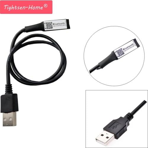 5V Mini WIFI LED RGB Controller Bluetooth LED Light Strip controller dimmer 3 way 4P RGB RGBW Led Controller IOS / Android APP