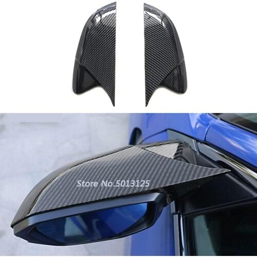 Car Door Side Mirror Rearview Mirror Cover Cases Box Stripe Cover Trim For Honda Civic 10th 2016 2017 2018 2019 2020