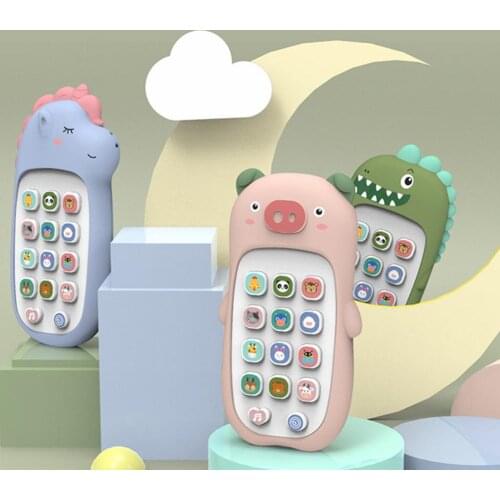 Baby Phone Toy Mobile Telephone Early Educational Learning Machine Kids Gifts Telephone Music Sound Machine Electronic Baby Toy