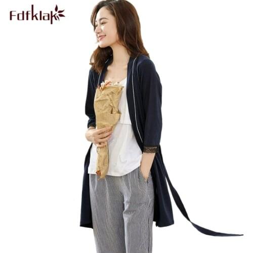 Fdfklak Warm Pajamas For Pregnant Women China