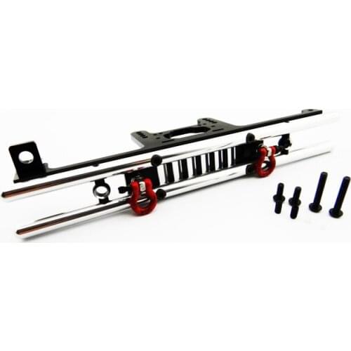Hot racing Tubular rear bumper with winch light mount for Axial SCX10