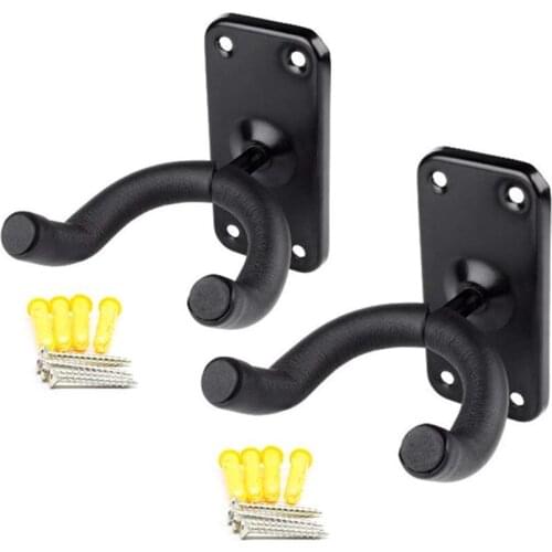 Guitar Square Short Hook Guitar Wall Hook Guitar Shelf Wall Mounted Ukulele/Mandolin/Violin/Guitar Hanger Hook Stand Rack