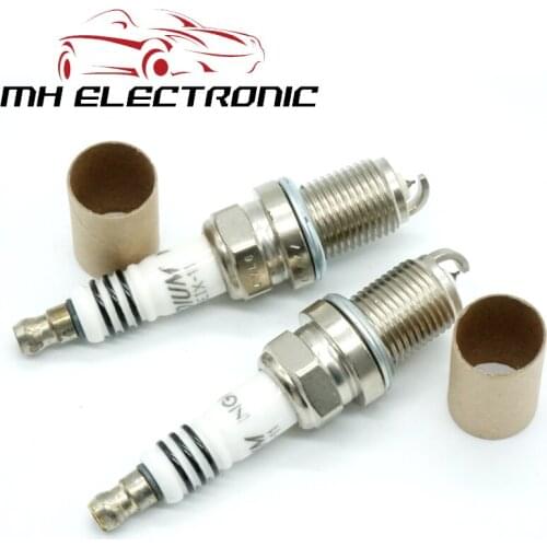 MH ELECTRONIC 2 pcs/lot Iridium Spark Plug BKR6EIX-11 4272 BKR6EIX11 For Toyota Lexus Suzuki New High Quality