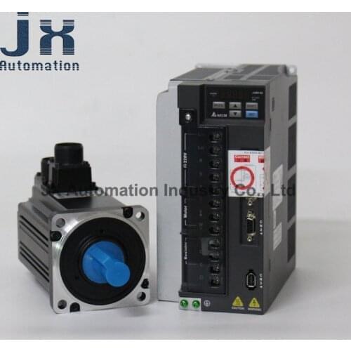 Delta 2KW 2000rpm 9.55Nm AC Servo Motor Driver Kits ASD-B2-2023-B + ECMA-E21320RS with 3m Power and Encoder Cable