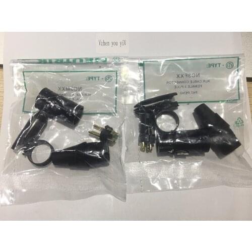 60PCS/lot brand new FOR NEUTRIK connector 30PCS NC3MXX & 30PCS NC3FXX Male & femelle3PIN XLR Connecteur avec
