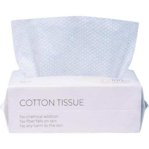 100pcs Disposable Towel Clean Face Towel Cotton Towel Makeup Cleaning Towel Facial Tissue Napkin Cleaing Wipes Wash Face Towel