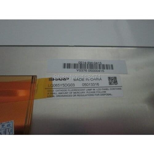 Original A+ Grade 12 months warranty LQ065Y5DG03 6.5" TFT LCD Panel