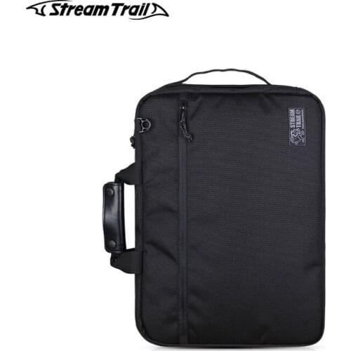 Stream Trail Waterproof Backpack Akitsu Briefcase Shoulder Laptop Bag Messenger Bag Lightweight Water Resistance Outdoor Travel