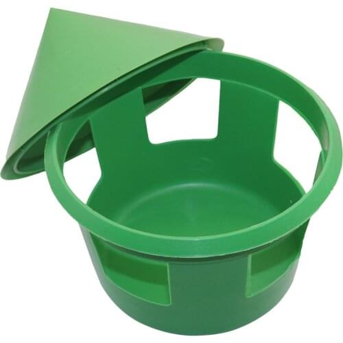 Bird FeederPigeon Supplies Health sand sandbox Saline box Pigeon Green manger Automatic feeding Pigeons containers Feeding 5 Pcs